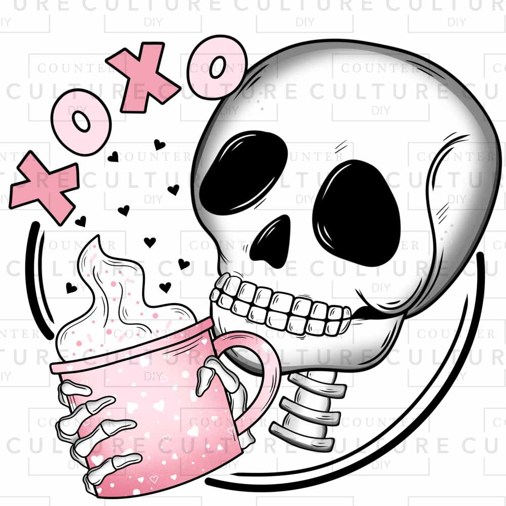 XoXo Skellie DTF Transfer - Counter Culture DIY