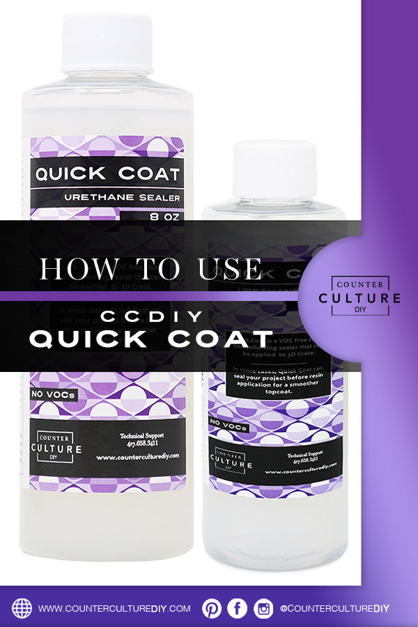 How to Use CCDIY Quick Coat – Counter Culture DIY