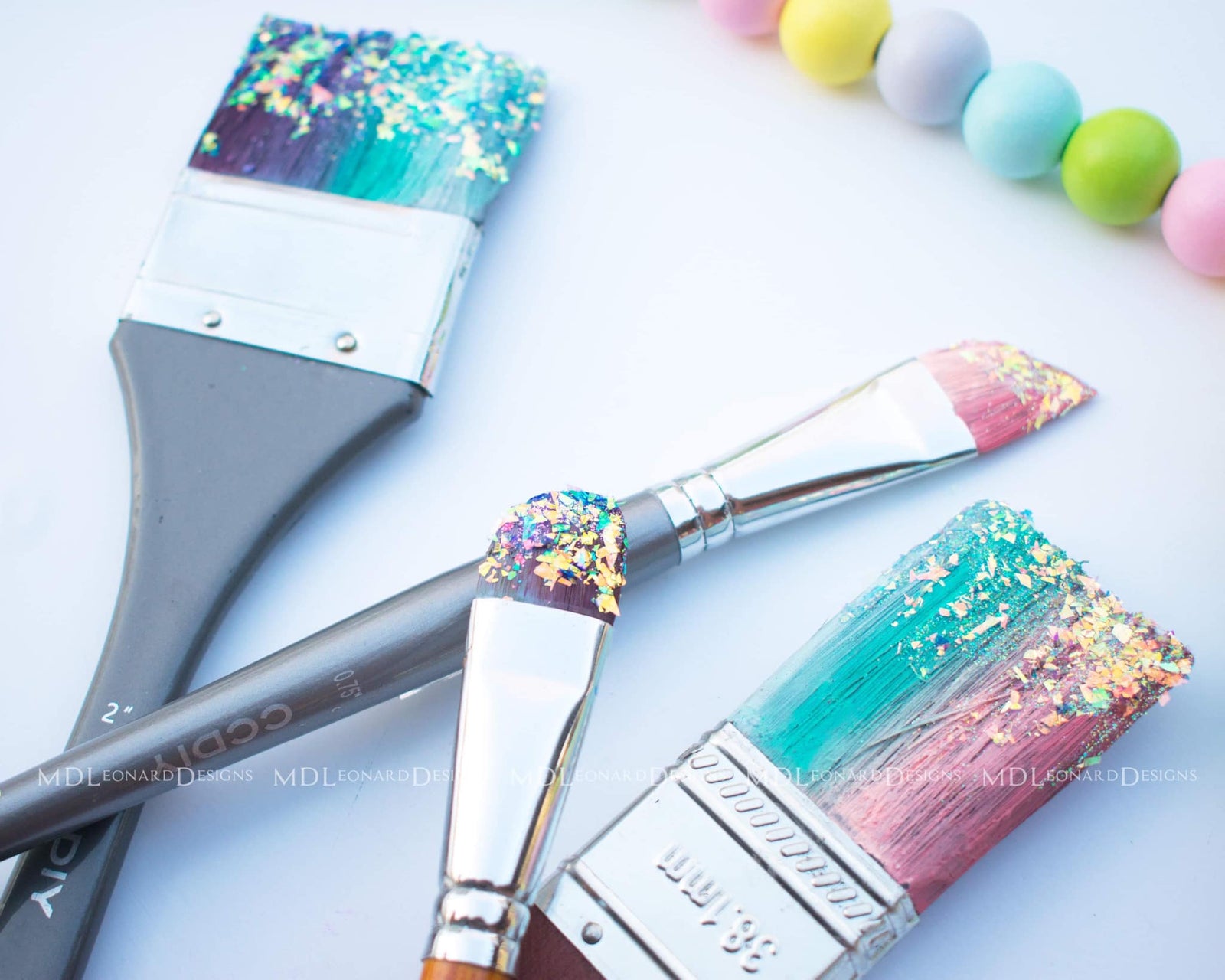 Turn Old Paint Brushes into Art