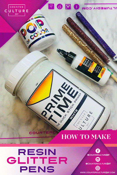 How to Make Epoxy Pens - Counter Culture DIY
