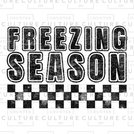 Freezing season UV DTF transfer