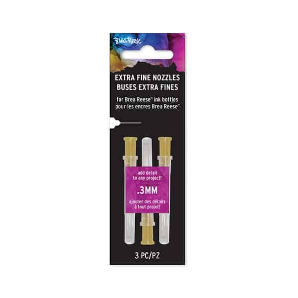 3 pack of extra fine alcohol ink nozzles