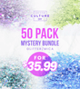 50 pack glitter/mica - Counter Culture DIY