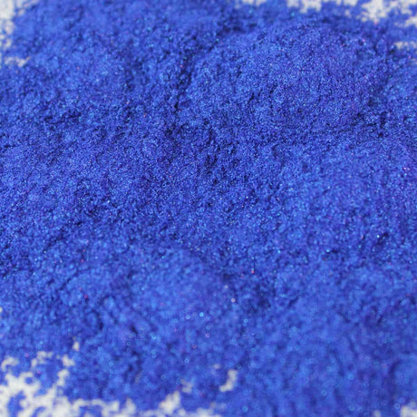Royal blue mica pigment powder