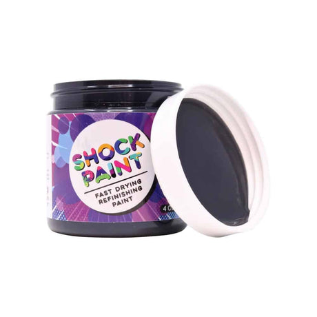 4oz jar of black pop of color shock paint