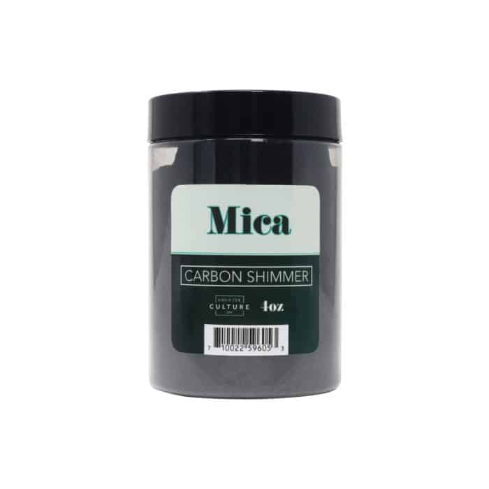 Carbon Shimmer - 4oz Mica Jar
