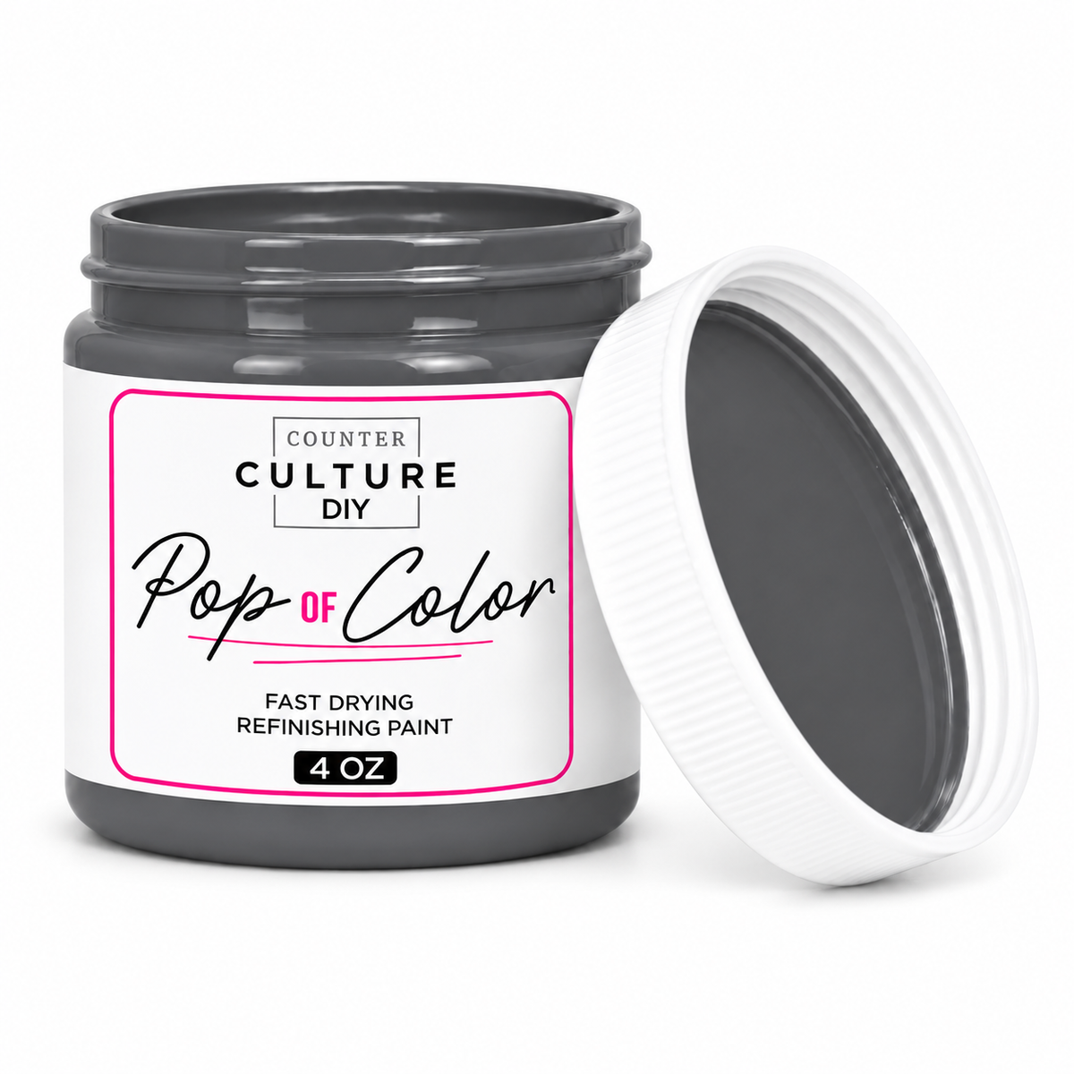Charcoal - 4oz Pop of Color