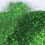 Fine dark green glitter