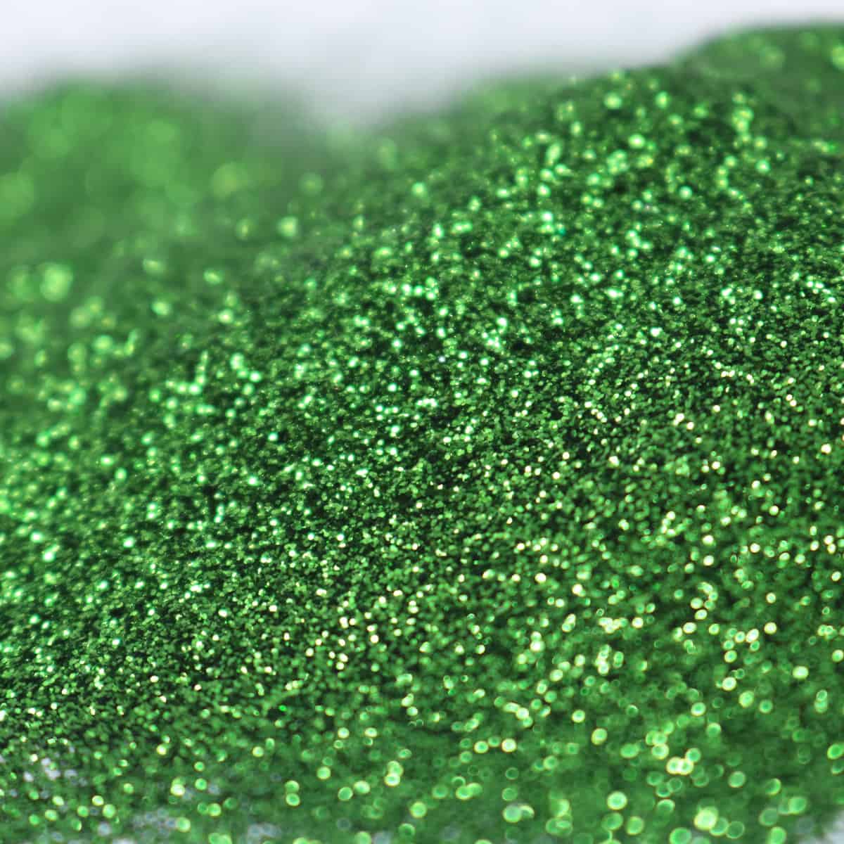 Fine dark green glitter