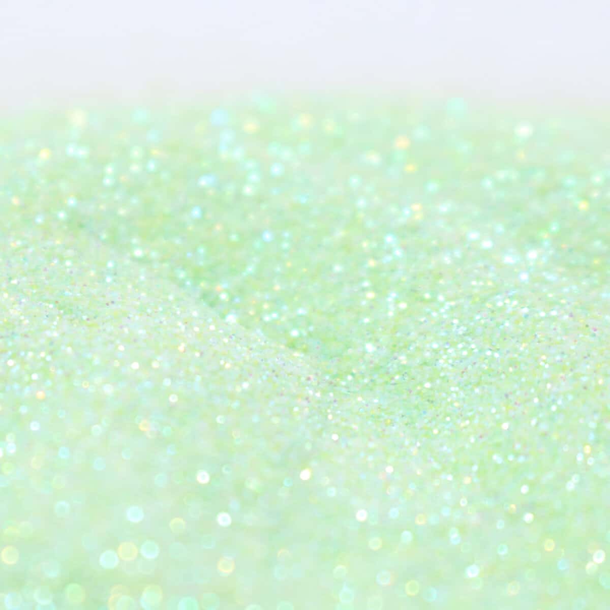 Fine green glitter