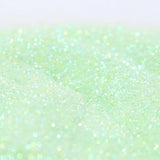 Fine green glitter