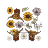 UV DTF Decal Element Sheets: Artist Series