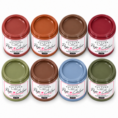 Fall Acrylic Chalk-Like Paint Bundle - 8 Colors