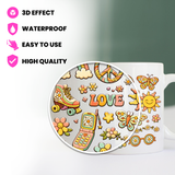 UV DTF Decal Element Sheets: Artist Series