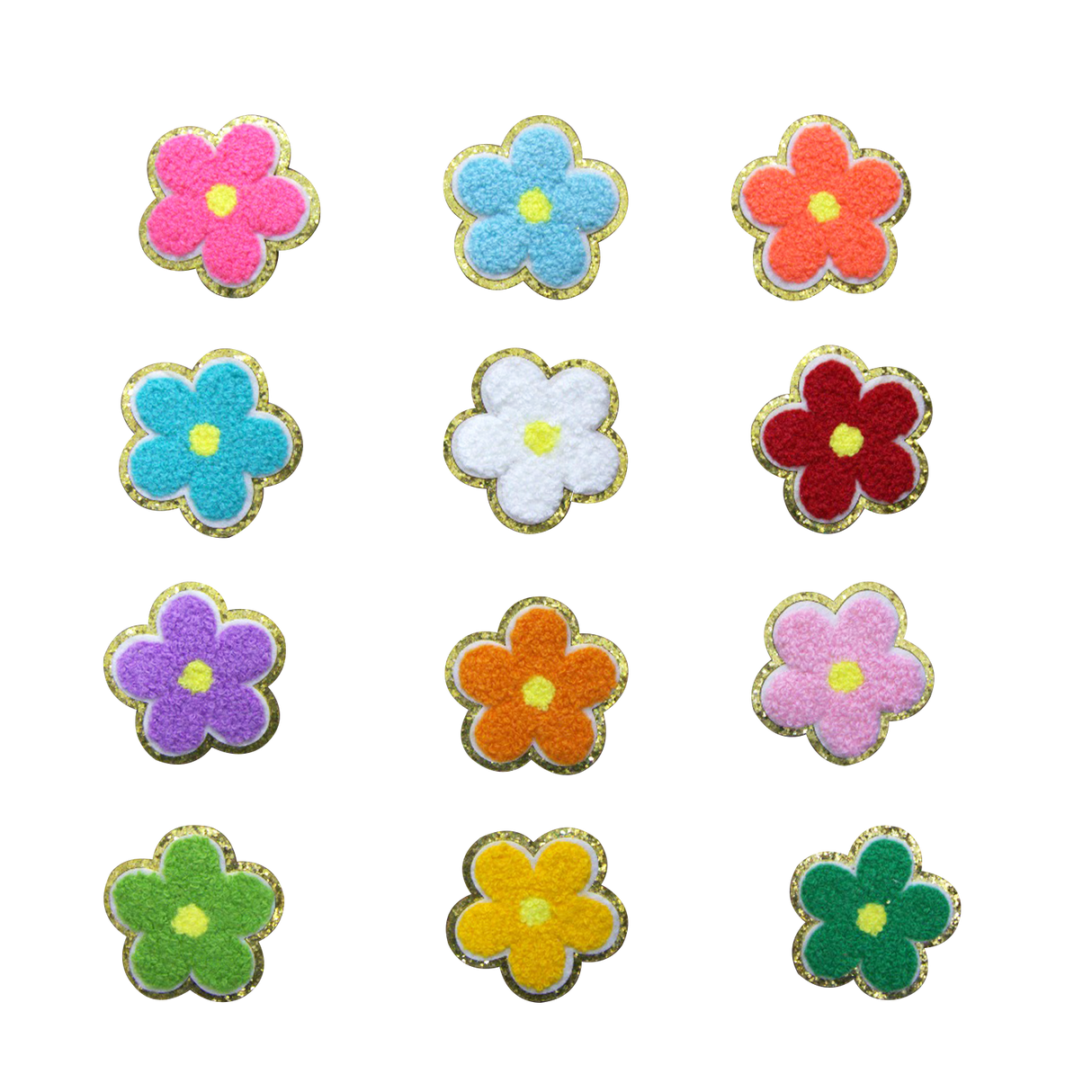 Hat Patches: Flower Edition (12 patches)