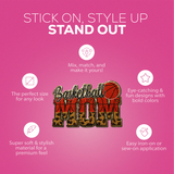 Basketball Mom Chenille Patch