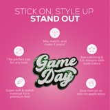 Green "Game Day" Chenille Patch