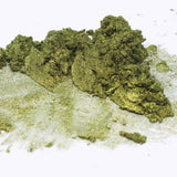 Green mica pigment powder