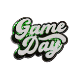 Green "Game Day" Chenille Patch