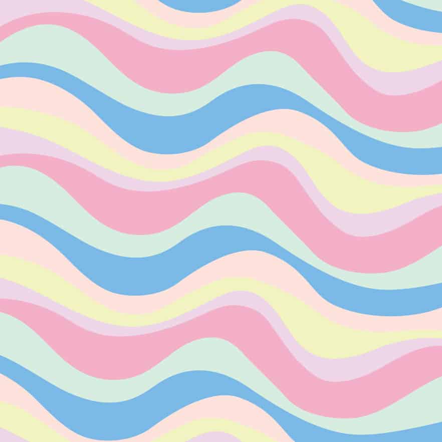 Pastel outlets Waves