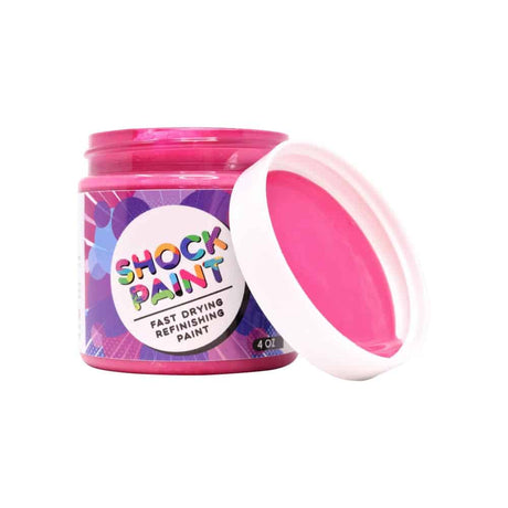 4oz jar of hot pink pop of color shock paint