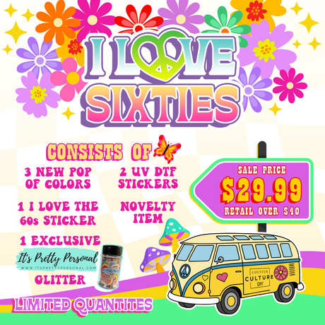 combo sale at $29.99 i love 60s