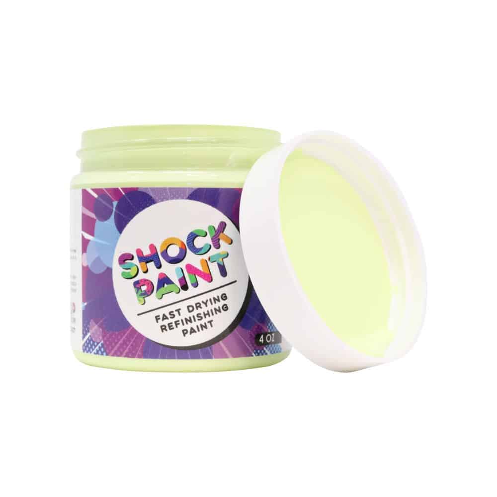 4oz jar of lemon meringue pop of color shock paint