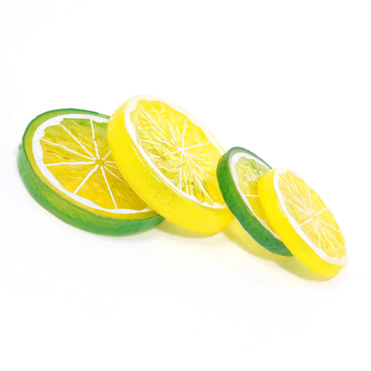 Lemon and lime slices epoxy sprinkles