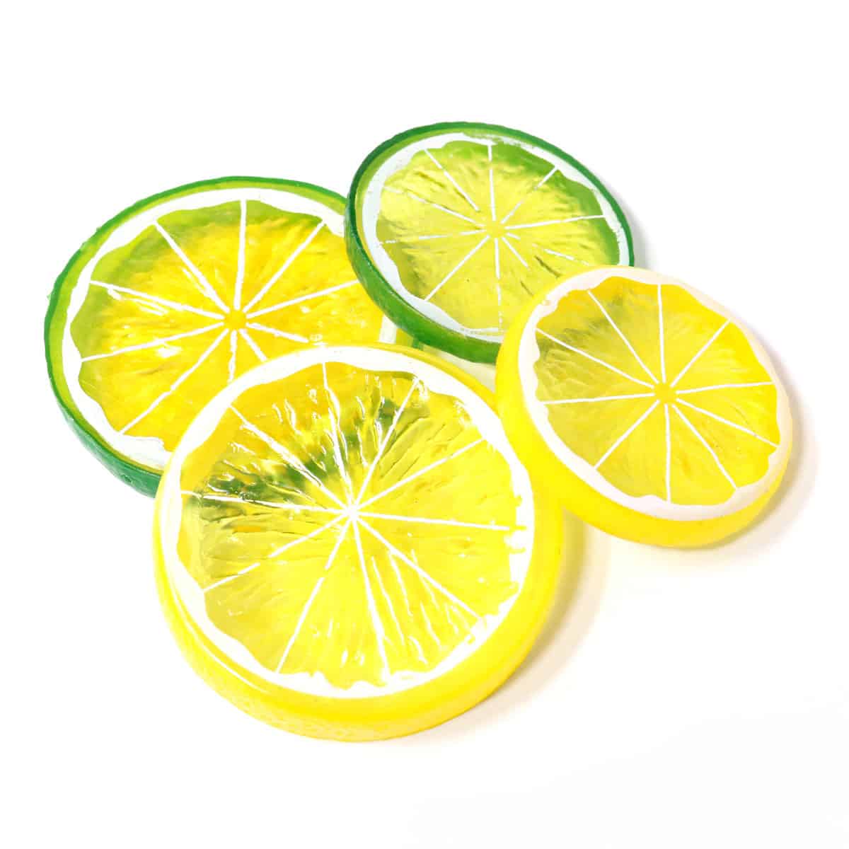 Lemon and lime epoxy sprinkles