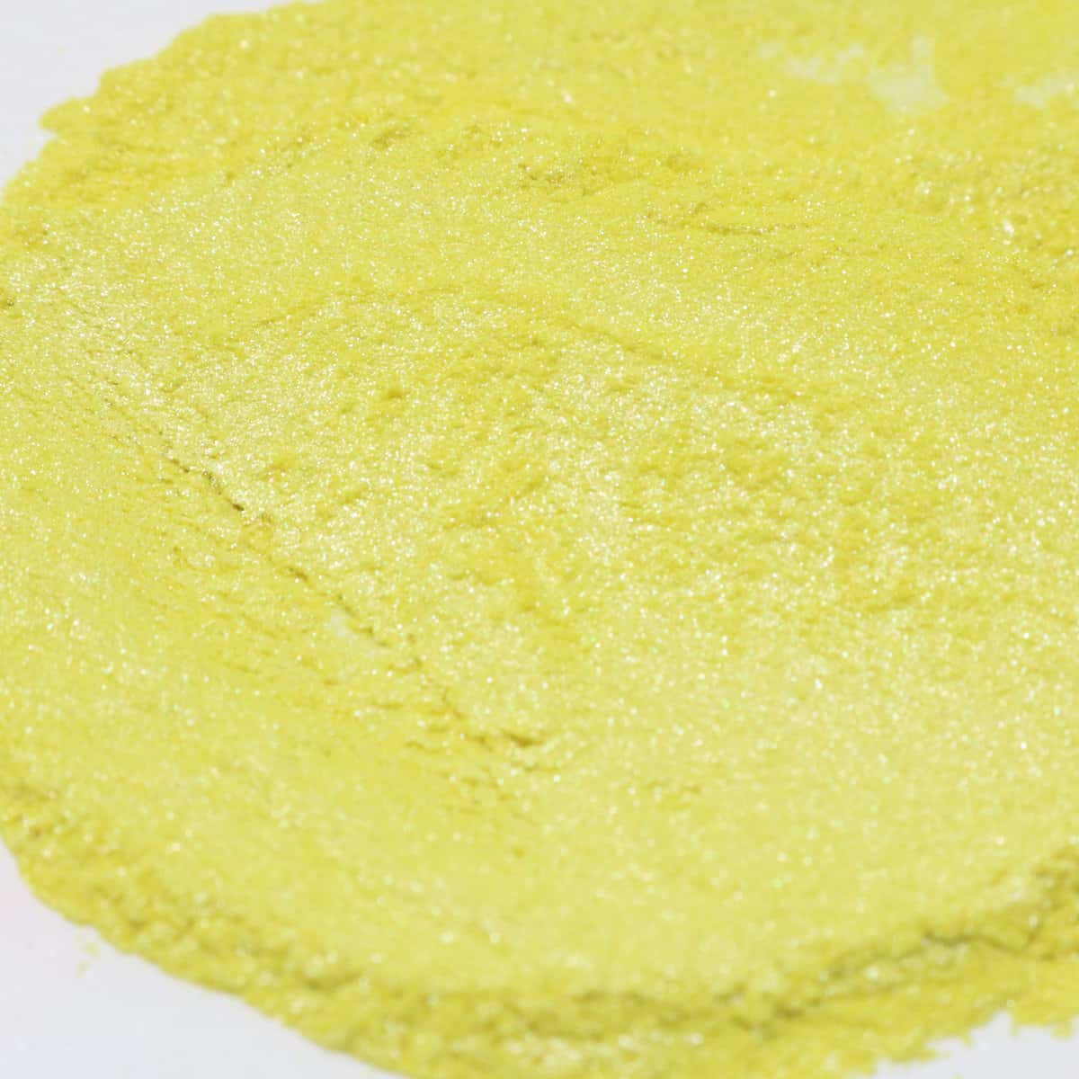 Yellow mica pigment powder