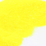 Fine yellow glitter