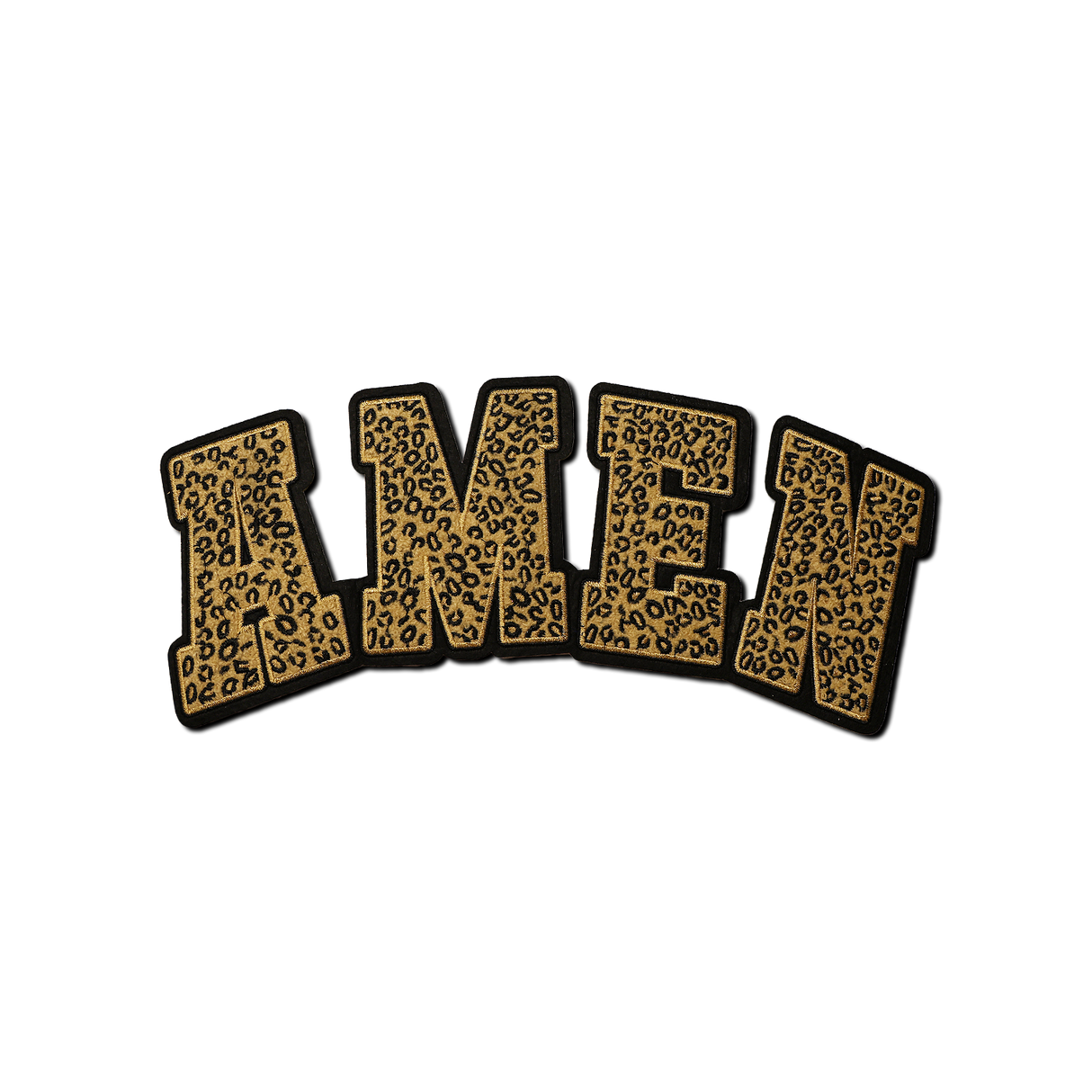 Cheetah "AMEN" Patch
