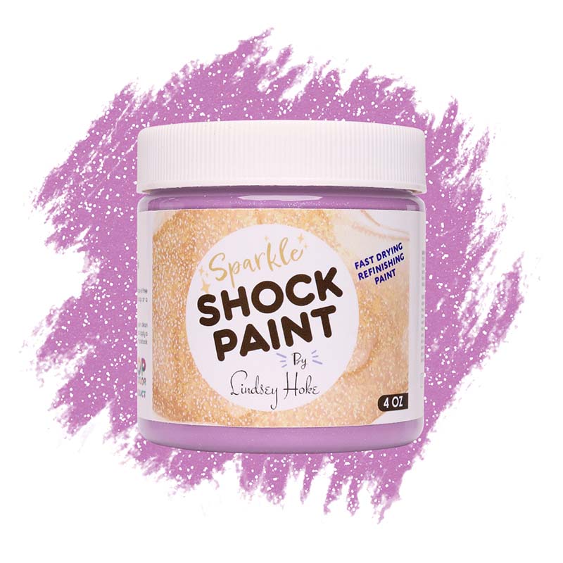 Purple Ash - 4 oz Pop of Color Sparkle Paint