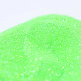 Lime green glitter