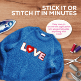 Love Patch - Sequin & Embroidered