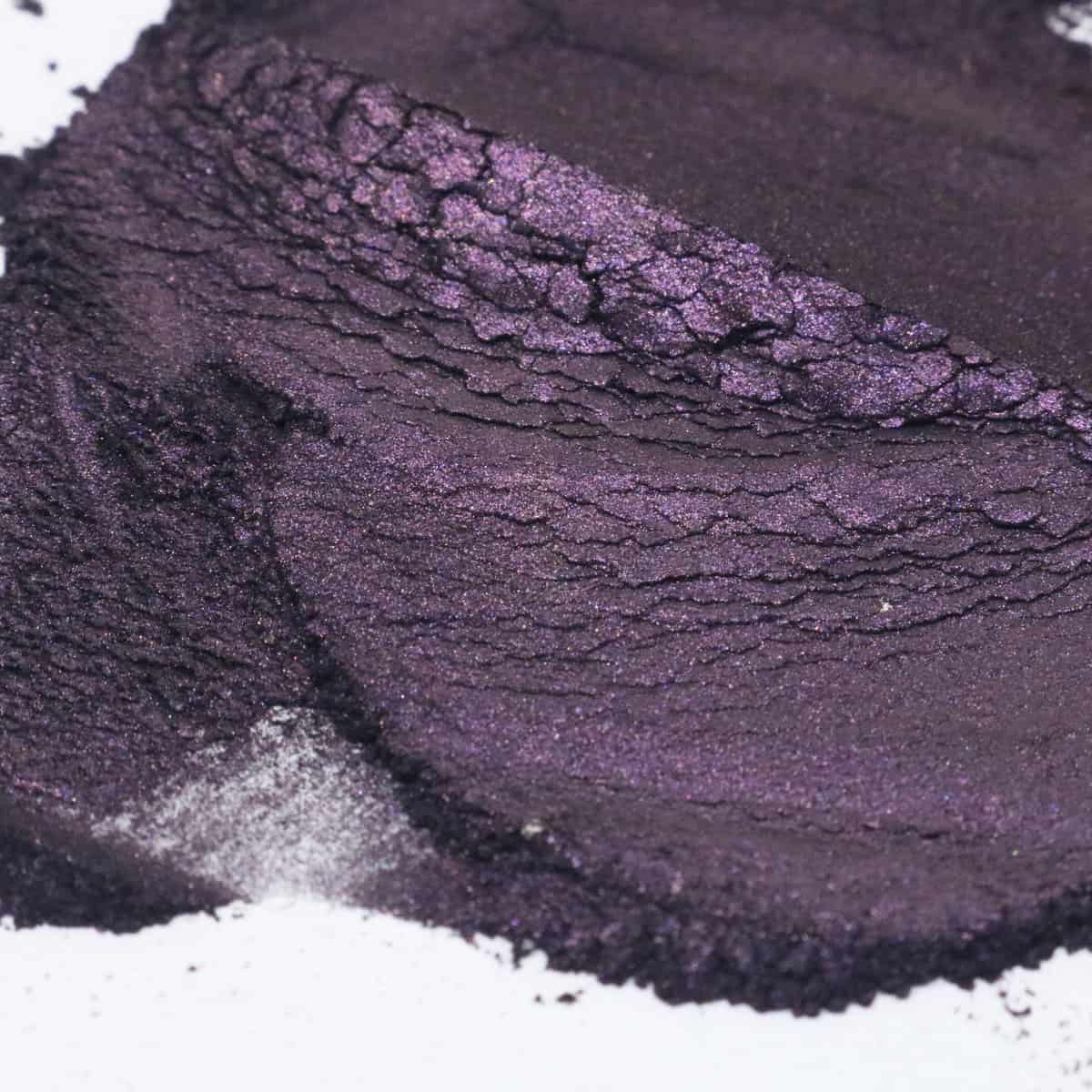 Deep purple mica pigment powder