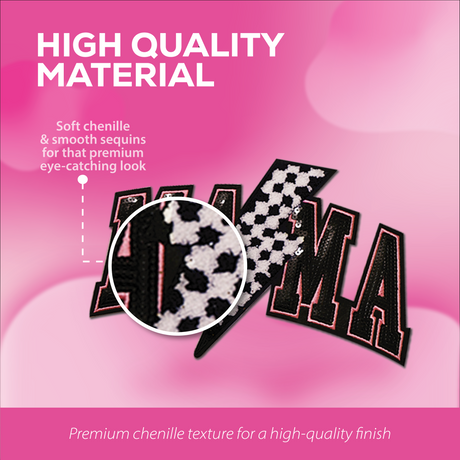 Mama Lighting Chenille Patch
