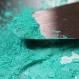 Green mica pigment powder