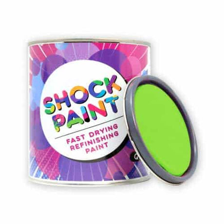 Neon green fast drying craft paint
