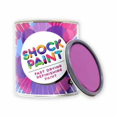 Neon purple fast drying craft paint
