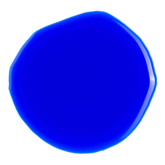 Neon blue epoxy pigment
