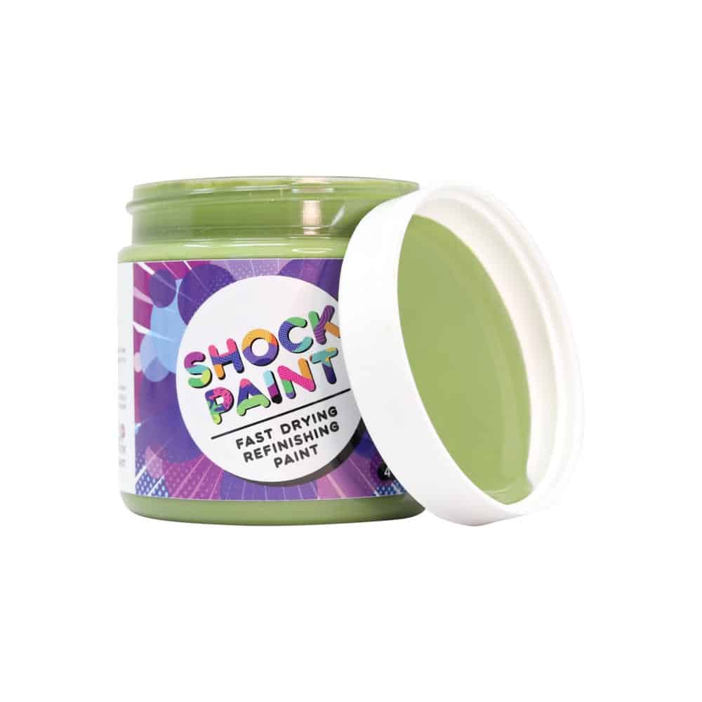 4oz jar of old army green pop of color shock paint
