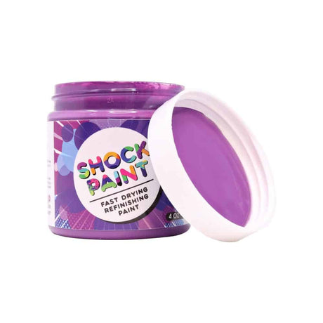 4oz jar of purple pop of color shock paint