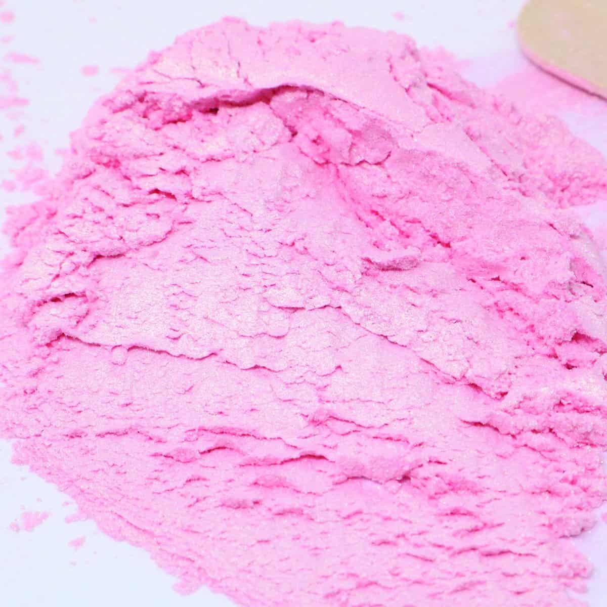 Pink mica pigment powder