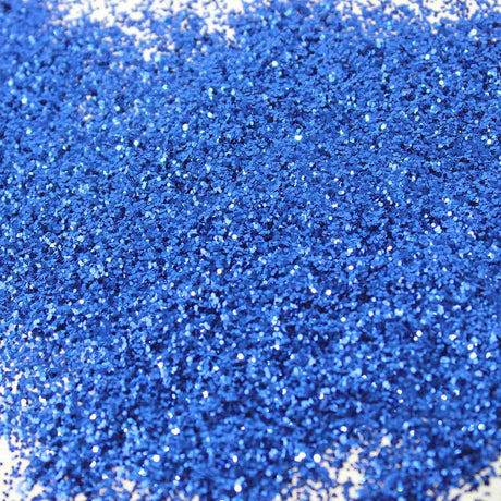 Royal blue glitter