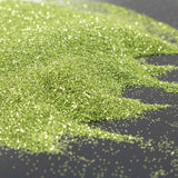 Fine green glitter