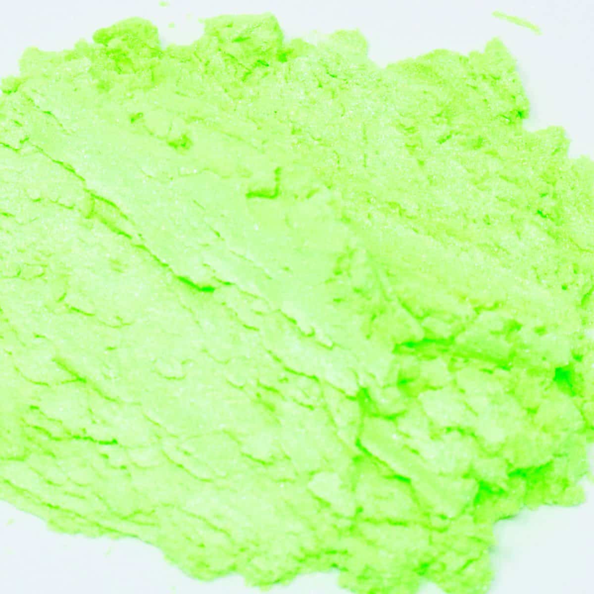 Light green mica pigment powder