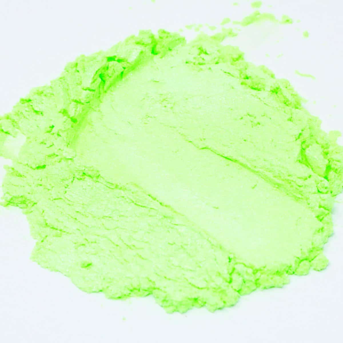 Light green mica pigment powder