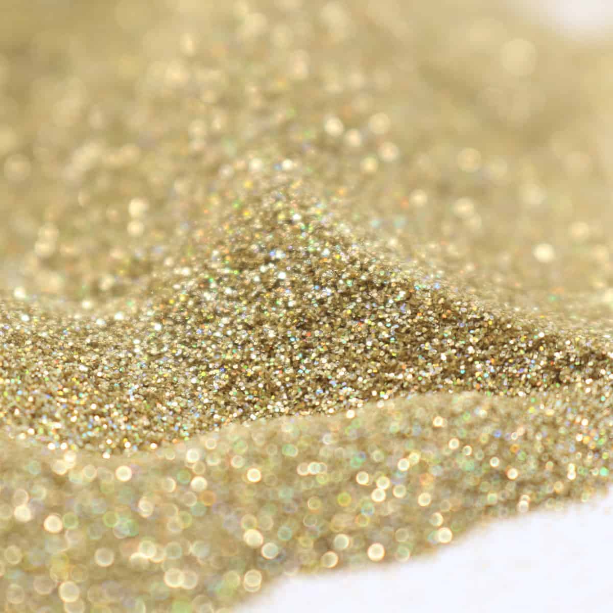 Fine gold glitter