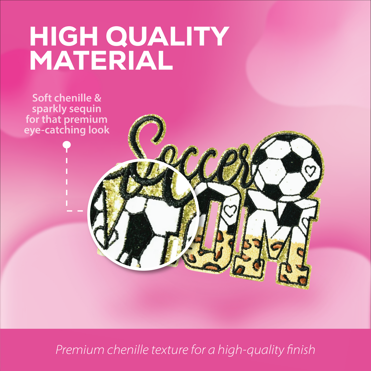 Soccer MOM Patch